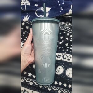 Starbucks Frosted Teal Tumbler
